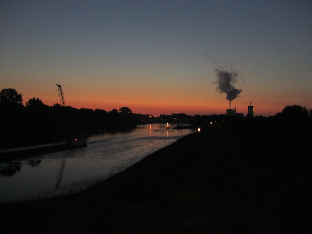 Sonnenaufgang beim Streak-Tag 113