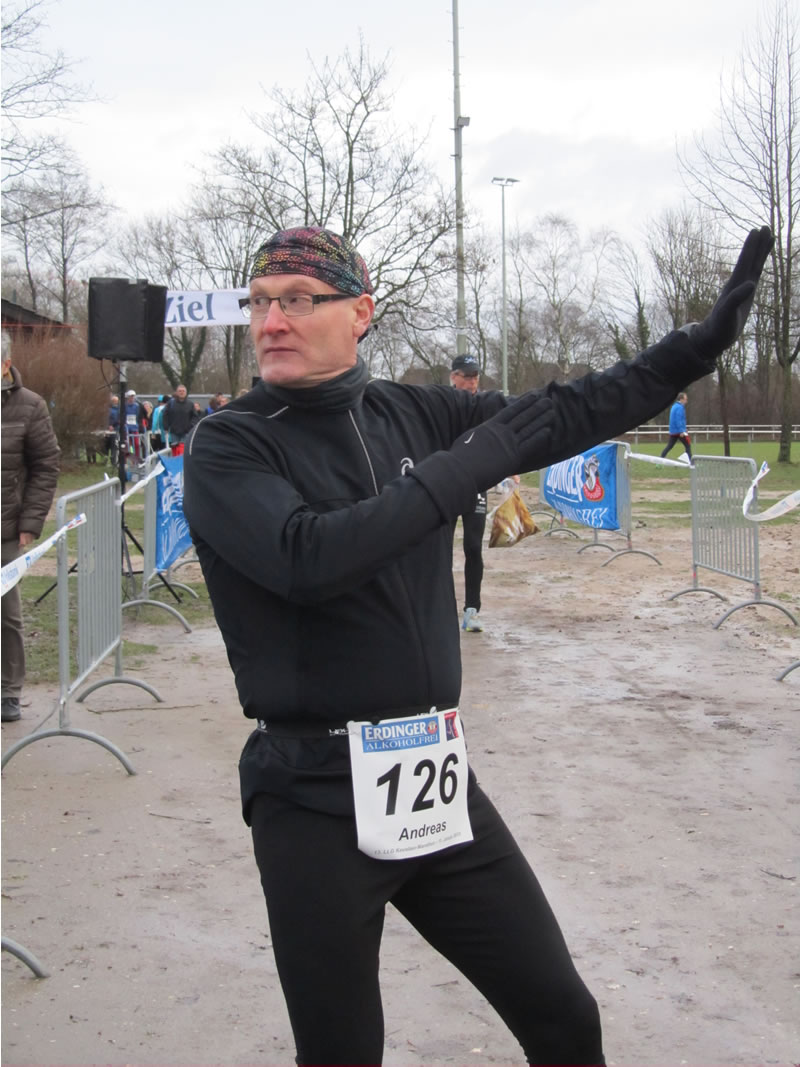 Faxen vor dem Kevelaer-Marathon