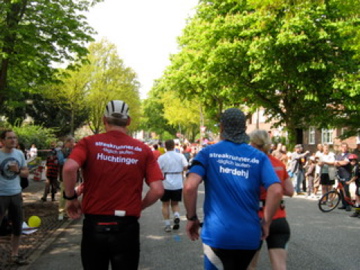 Hans und Andreas - Hamburg-Marathon 2009