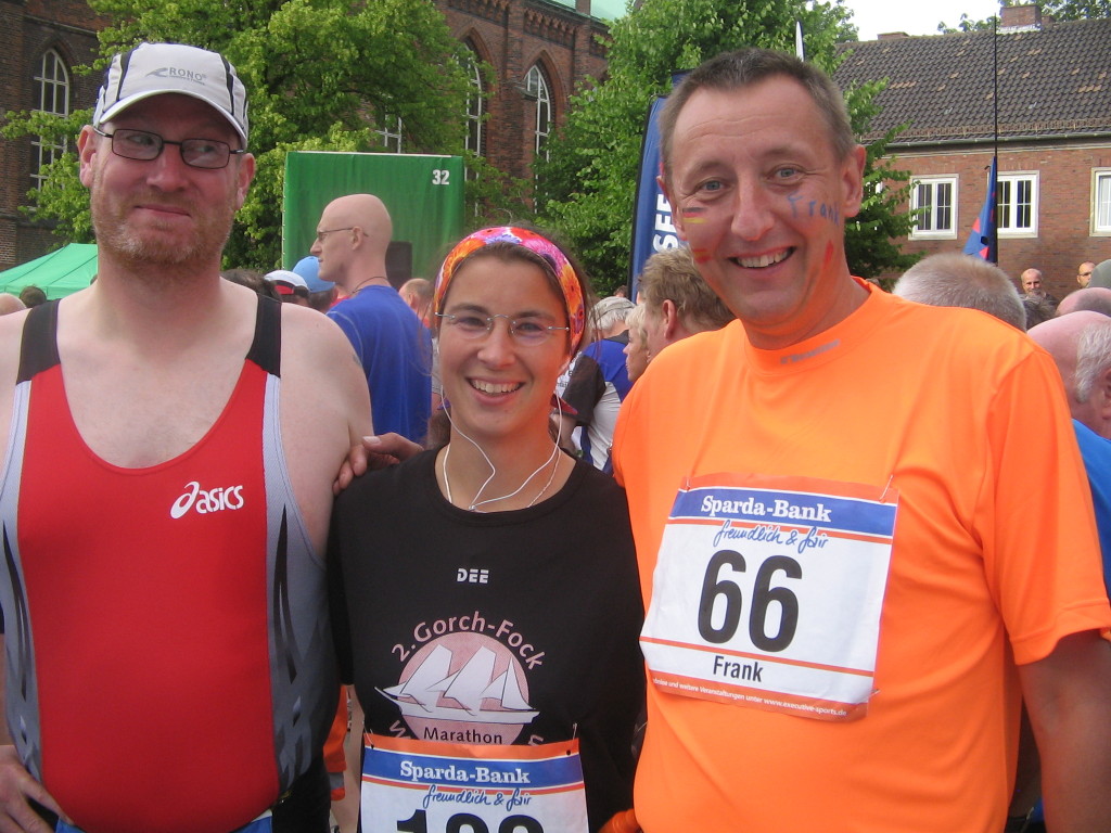 Mein erstes Streak-Runner-Treffen - Bremerhaven-Marathon 2008