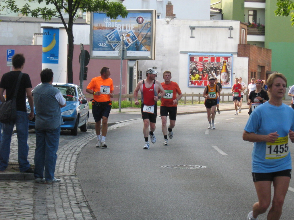 Da waren es noch 3 Streak-Runner - Bremerhaven-Marathon 2008