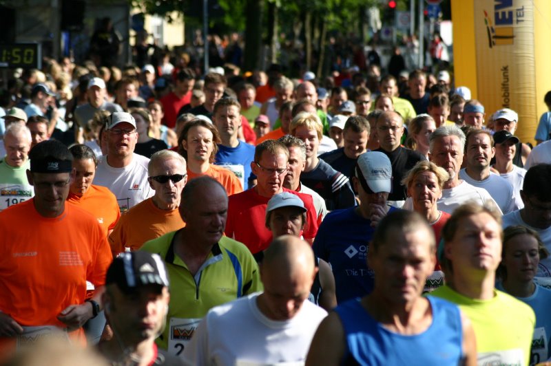 Mitten in der Meute - Oldenburg-Marathon 2008