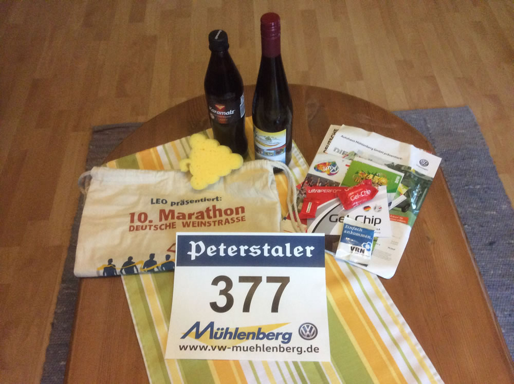 Marathon Deutsche Weinstraße 2016