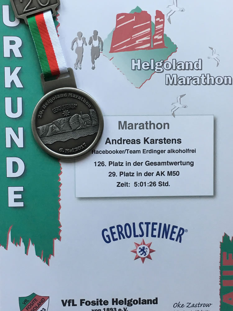 Helgoland Marathon 2017